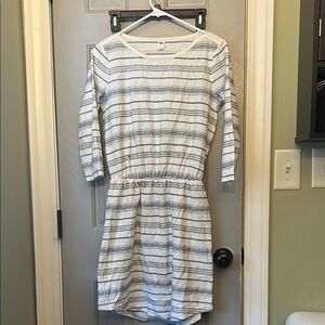 Striped ON women’s size S spring dress. NWOT